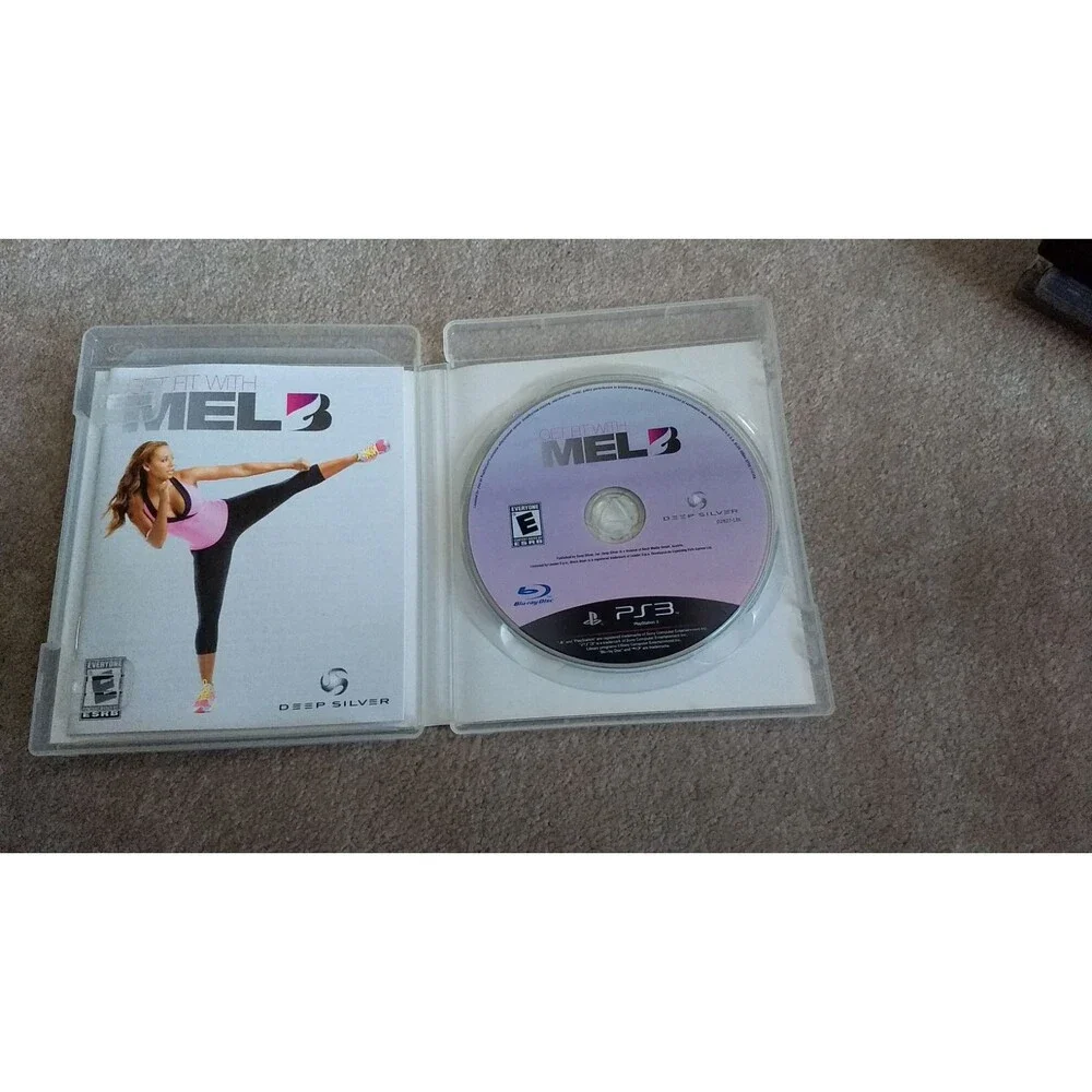 Get Fit With Mel B Spice Girl PlayStation 3 PS3 Video Game Exercise